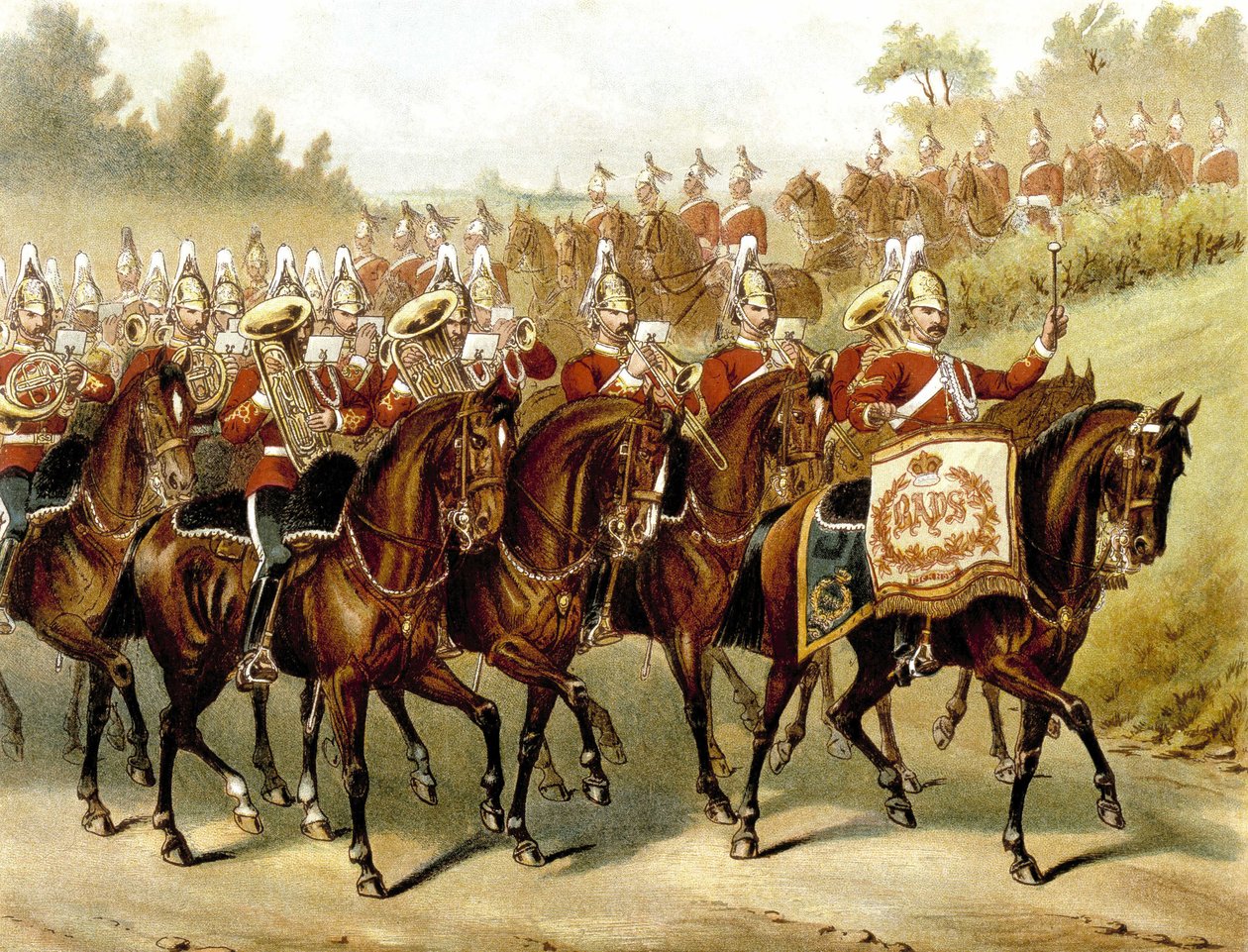 II gwardia dragonów - w „Młodzi ludzie Harpera” autorstwa British School
