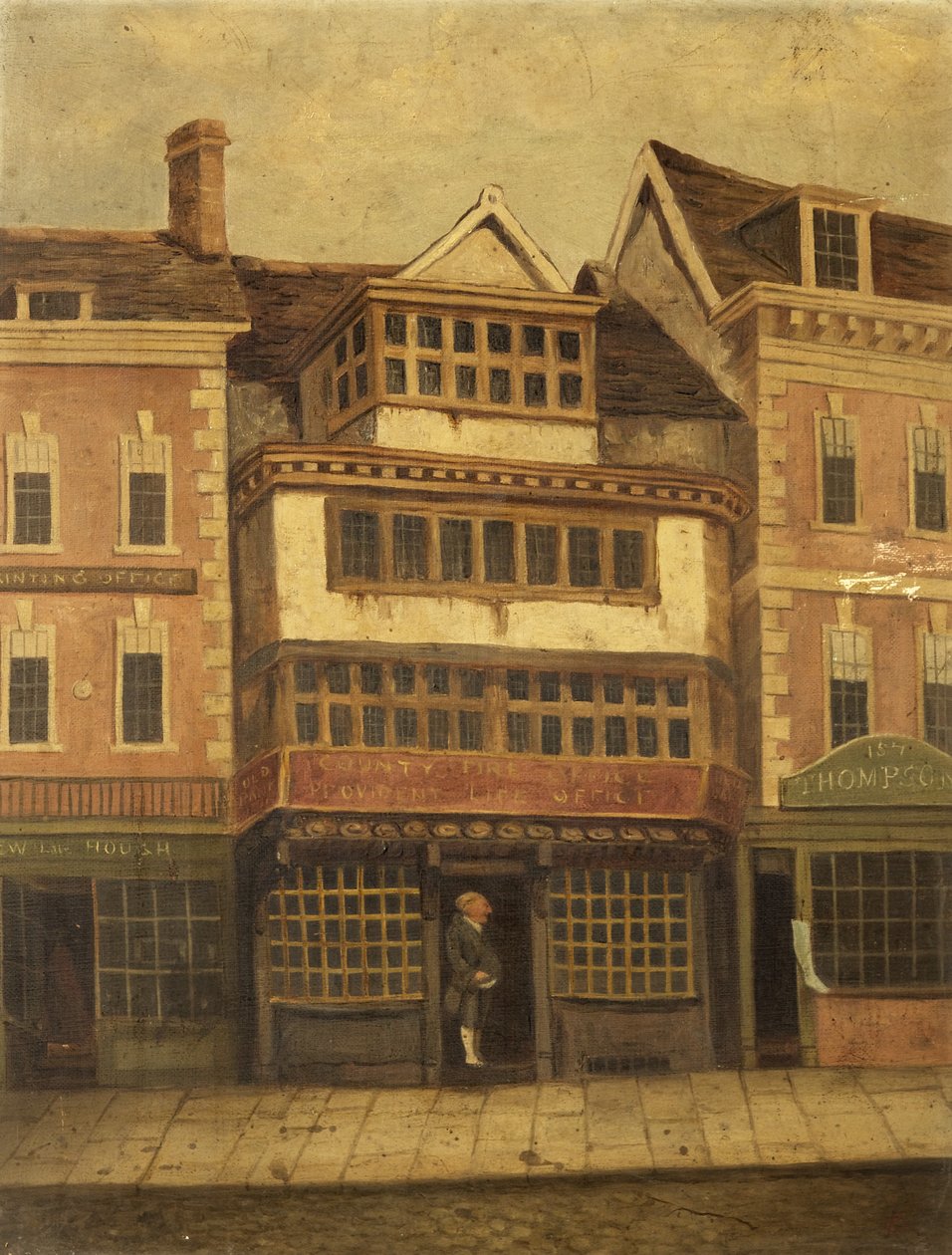 Stary Bank, Gloucester i Jimmy Wood autorstwa British School