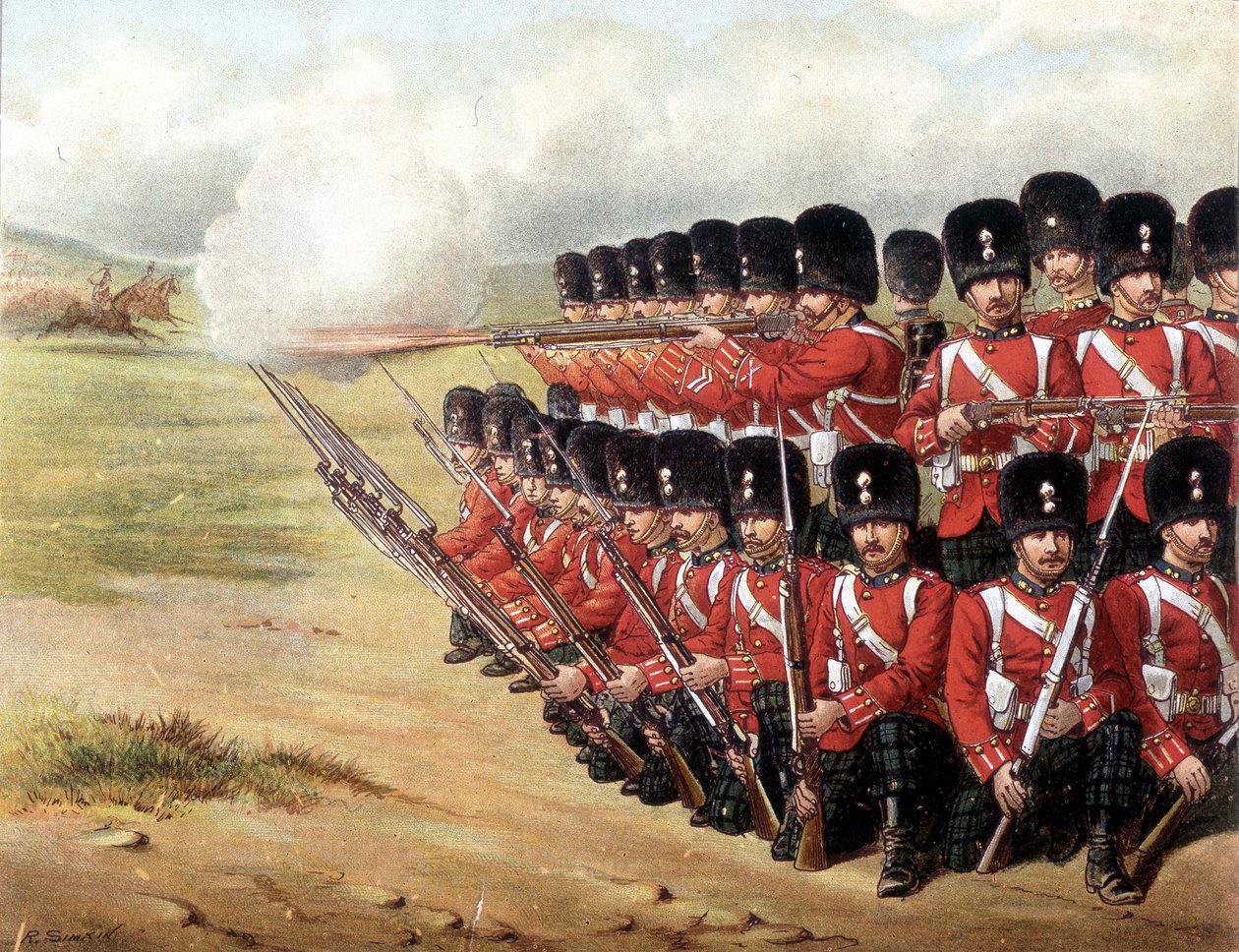 Królewscy Fizylierzy Szkoci - w „Młodzi ludzie Harpera” autorstwa British School