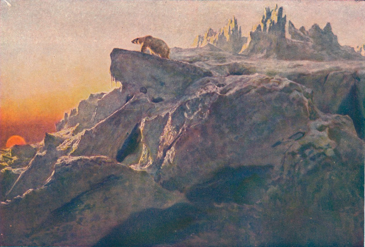 Beyond Mans Footsteps, 1894 1909 autorstwa Briton Riviere