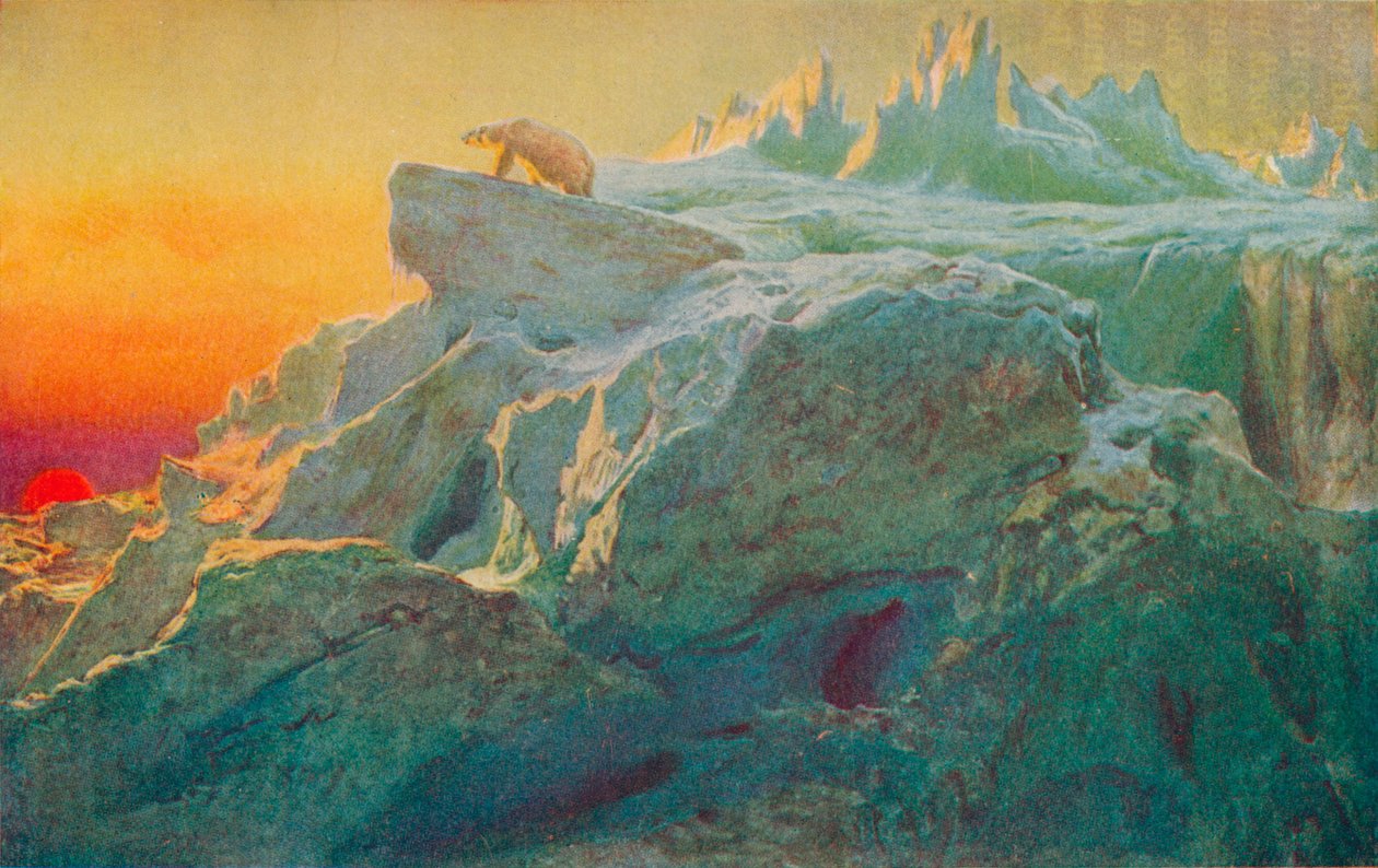 Beyond Mans Footsteps, c1894, 1928 autorstwa Briton Riviere
