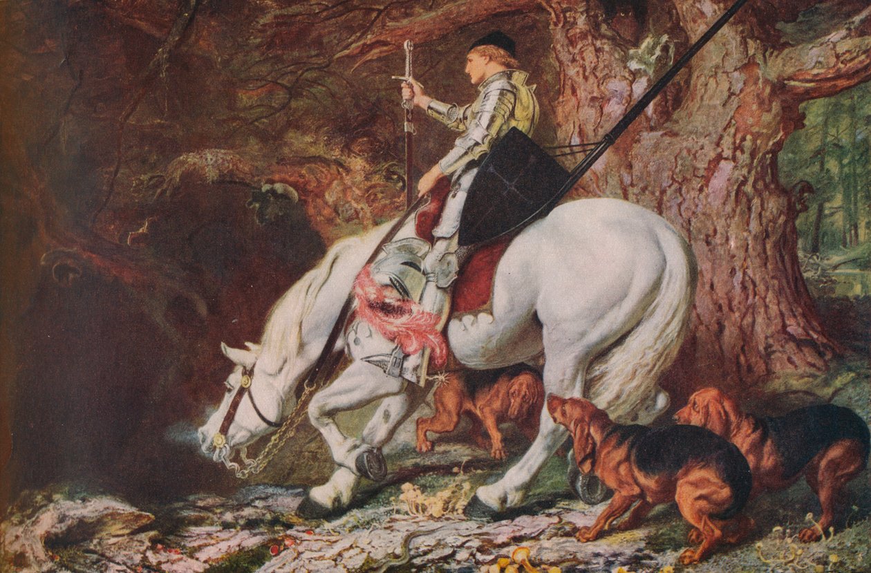 W Twoich rękach Panie!, 1879, 1918 autorstwa Briton Riviere