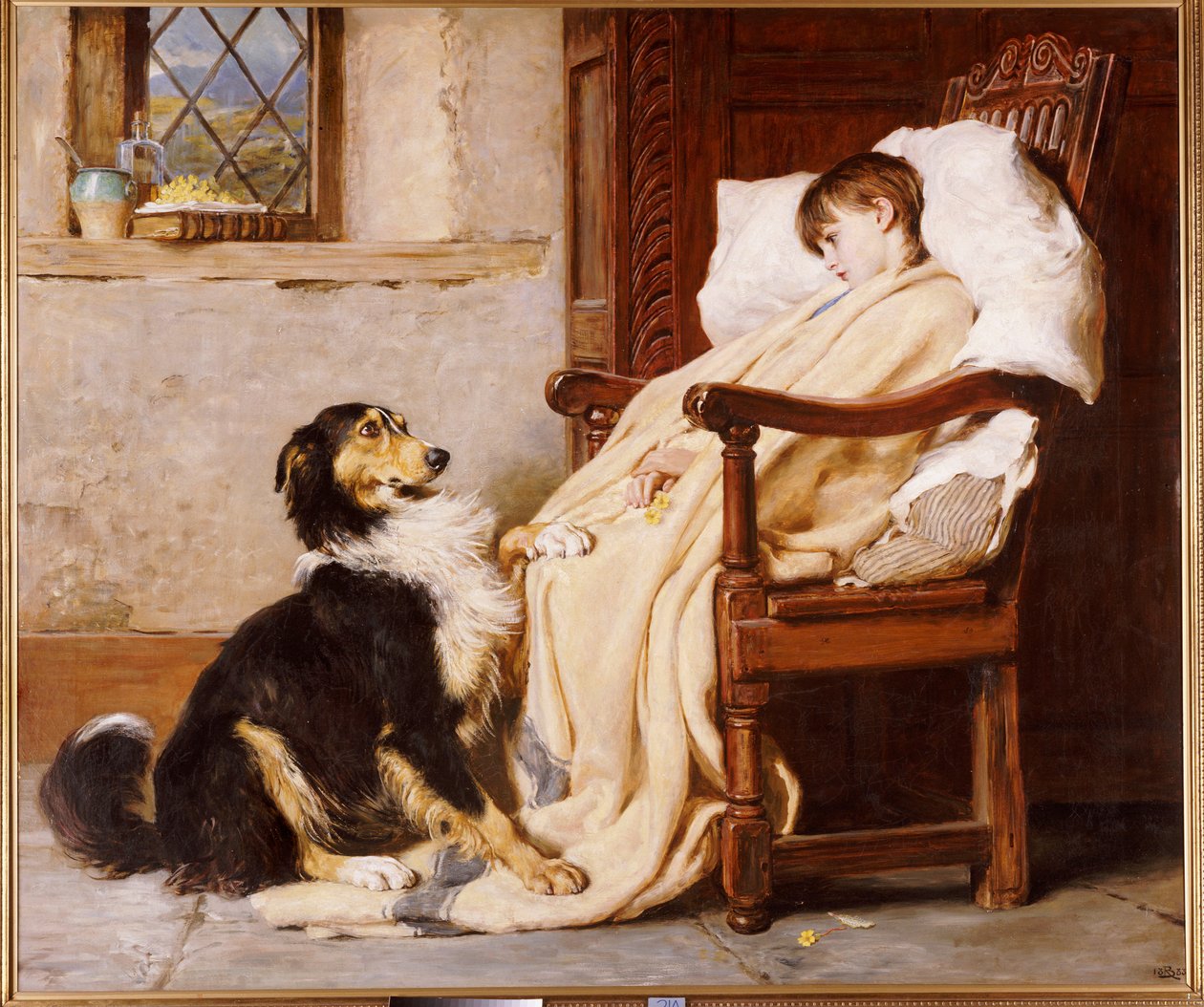 Starzy Playfellows, 1883 autorstwa Briton Riviere