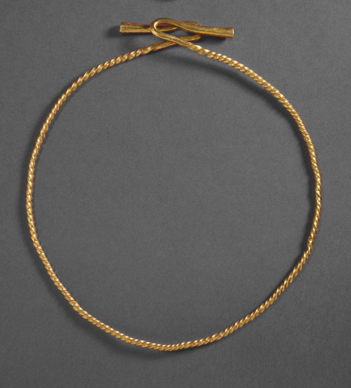 Naszyjnik z Fresn-la-Mere, Francja, złoto epoki brązu autorstwa Bronze Age