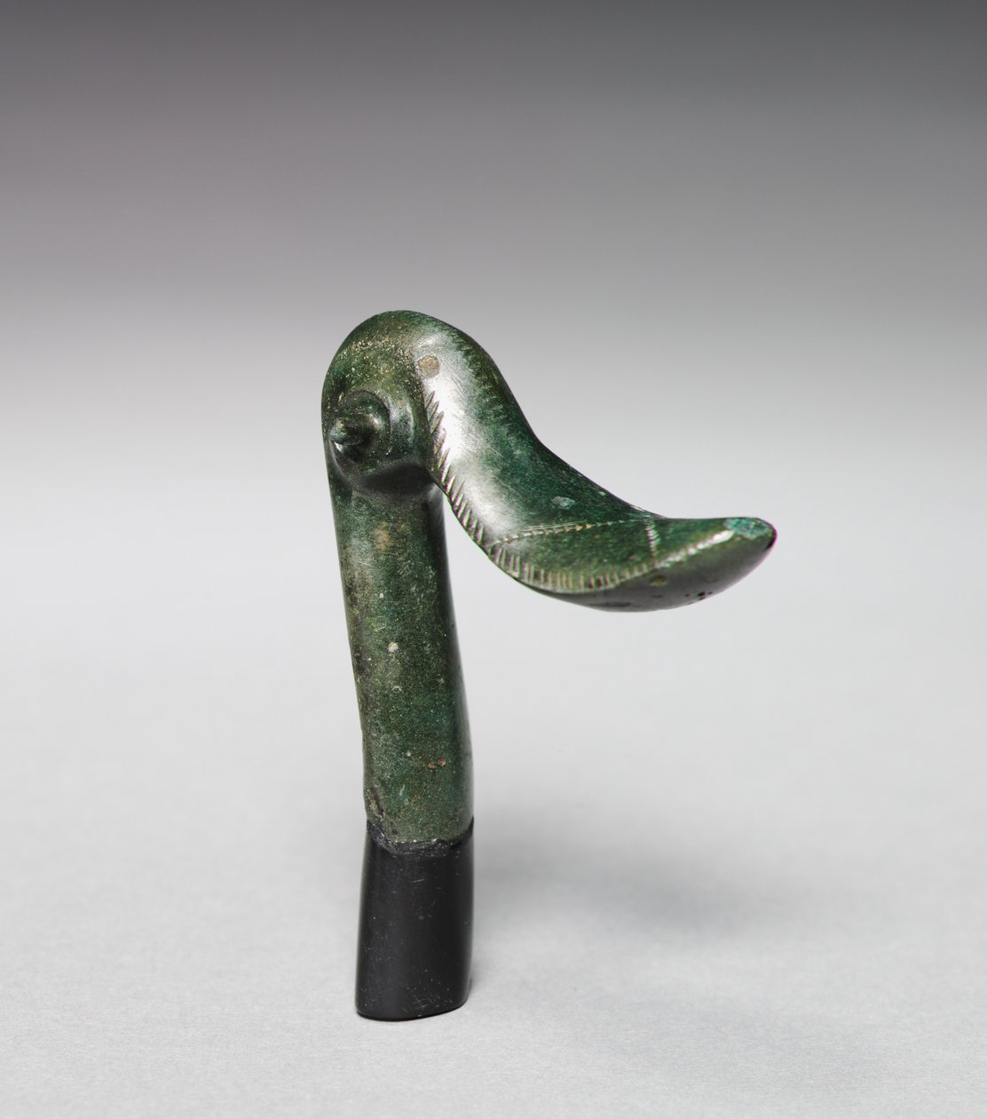 Zwieńczenie głowy kaczki, ok. 1400-1300 pne autorstwa Bronze Age