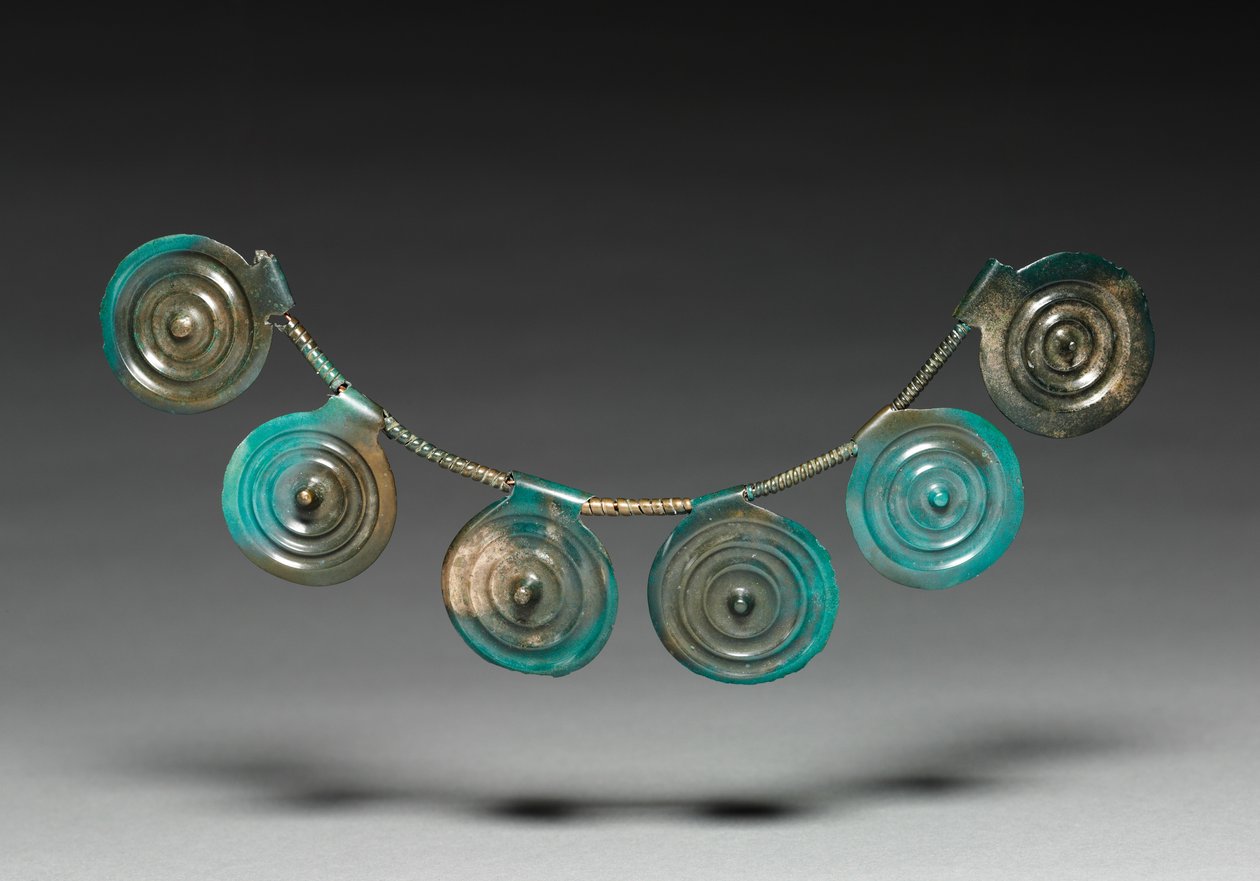Elementy z naszyjnika, ok. 1400-1300 pne autorstwa Bronze Age