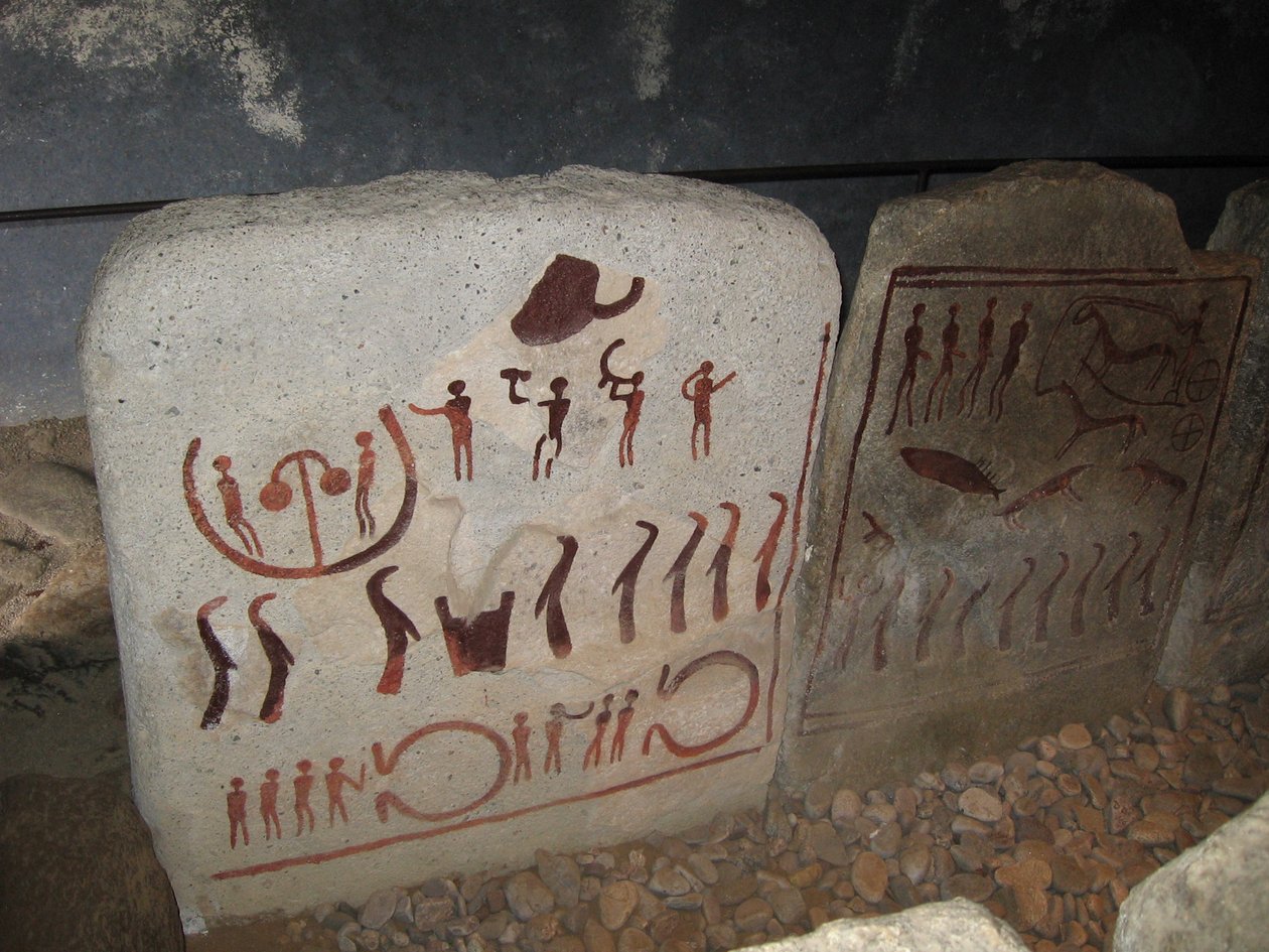 Grób Królewski w pobliżu Kivik Kungagraven, 1 połowa II tysiąclecia p.n.e. autorstwa Bronze Age culture