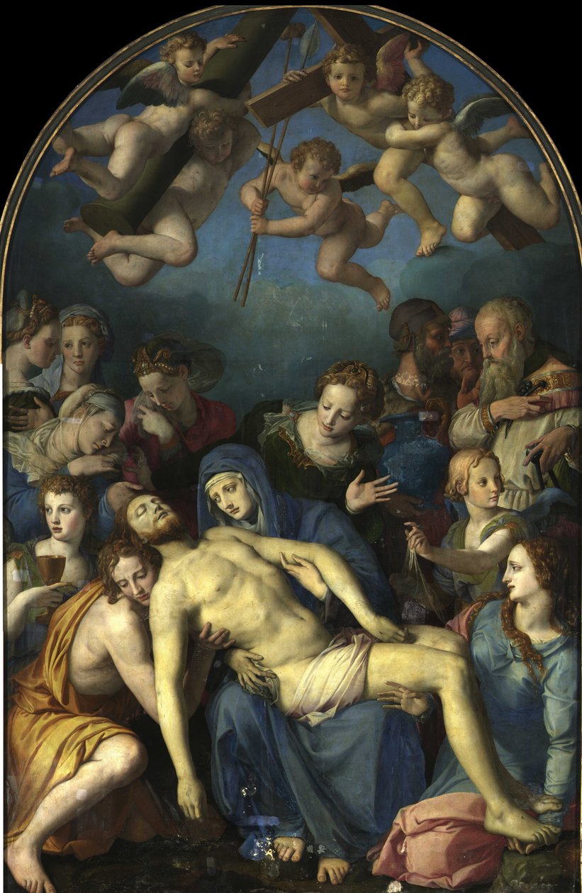 Osadzanie Chrystusa autorstwa Agnolo Bronzino