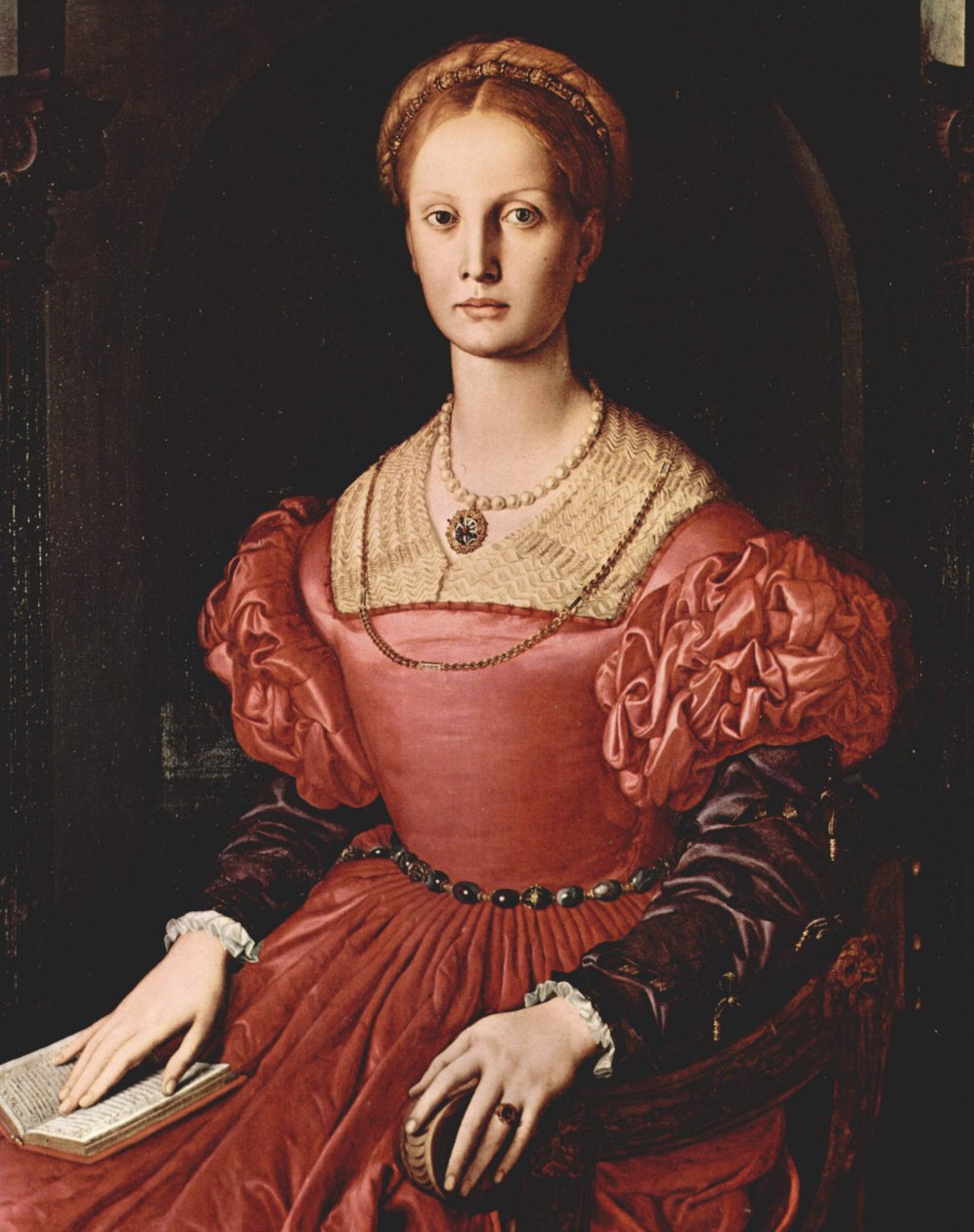 Portret Lukrecji Panciatichi autorstwa Bronzino