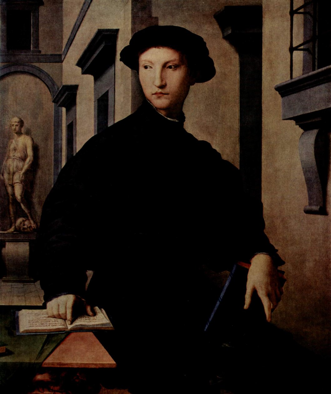 Portret Ugolino Martellego (1519-1592) autorstwa Bronzino