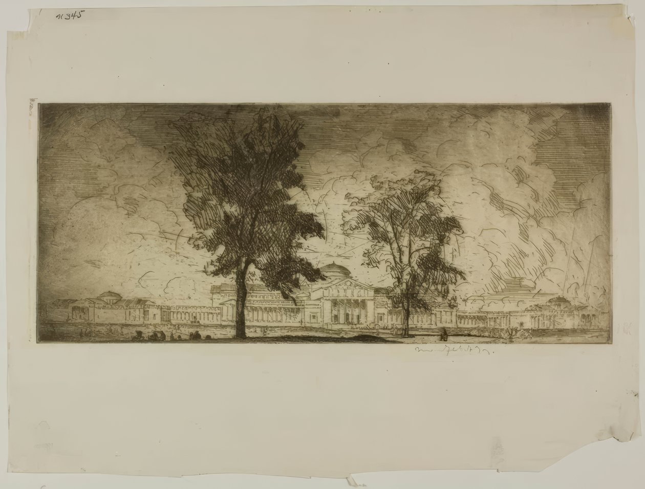 Muzeum Field #1 autorstwa Bror Julius Olsson Nordfeldt