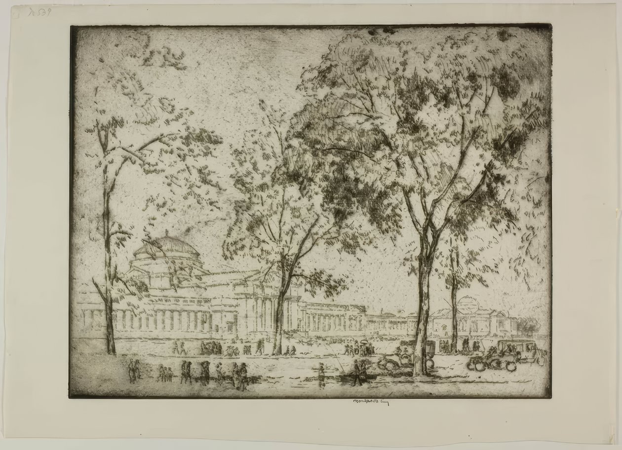 Muzeum Field #2 autorstwa Bror Julius Olsson Nordfeldt