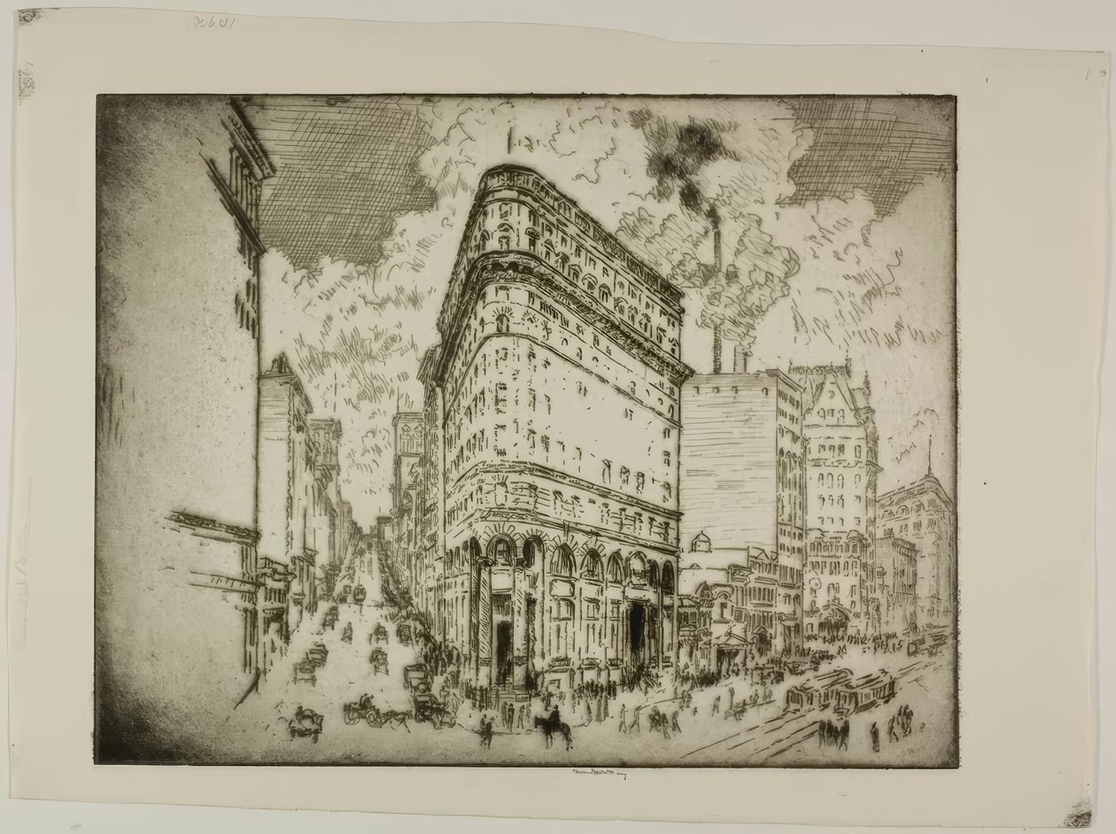 San Francisco – policjant konny autorstwa Bror Julius Olsson Nordfeldt