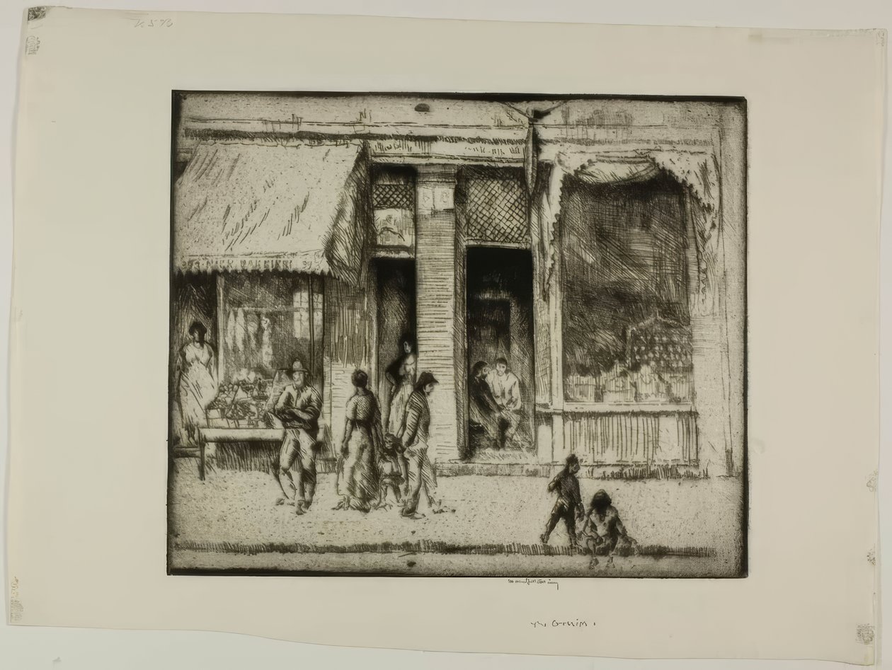 Plotki autorstwa Bror Julius Olsson Nordfeldt