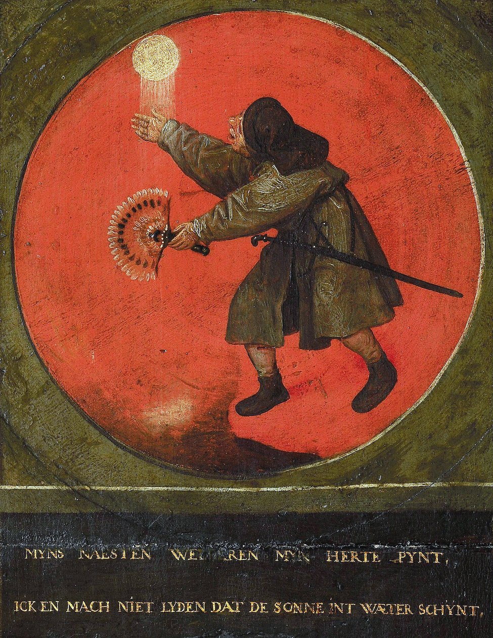 Drażni mnie sukces sąsiadów. Nie chcę, żeby słońce świeciło na wodzie., 1558. autorstwa Bruegel