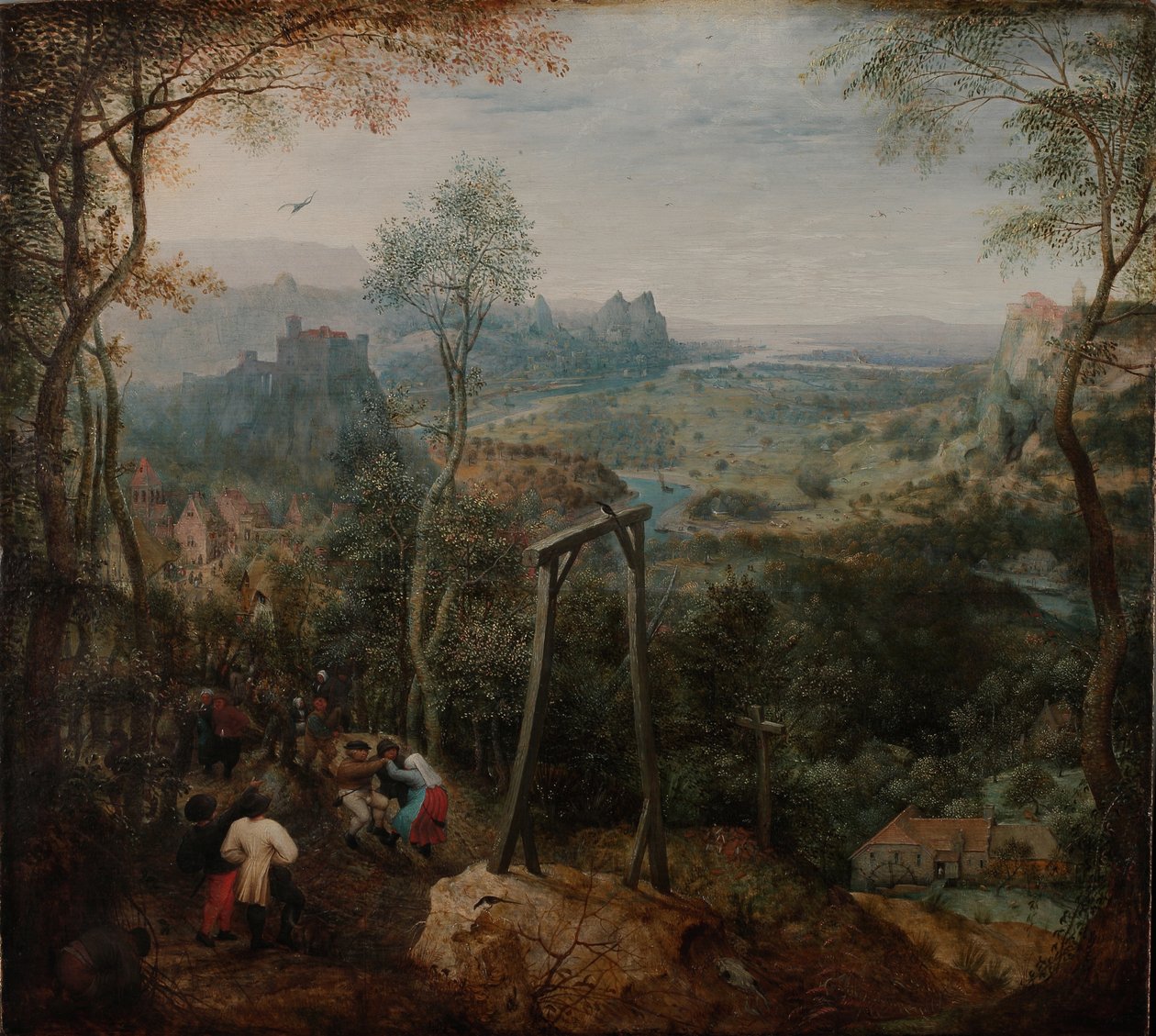 Sroka na szubienicy autorstwa Bruegel