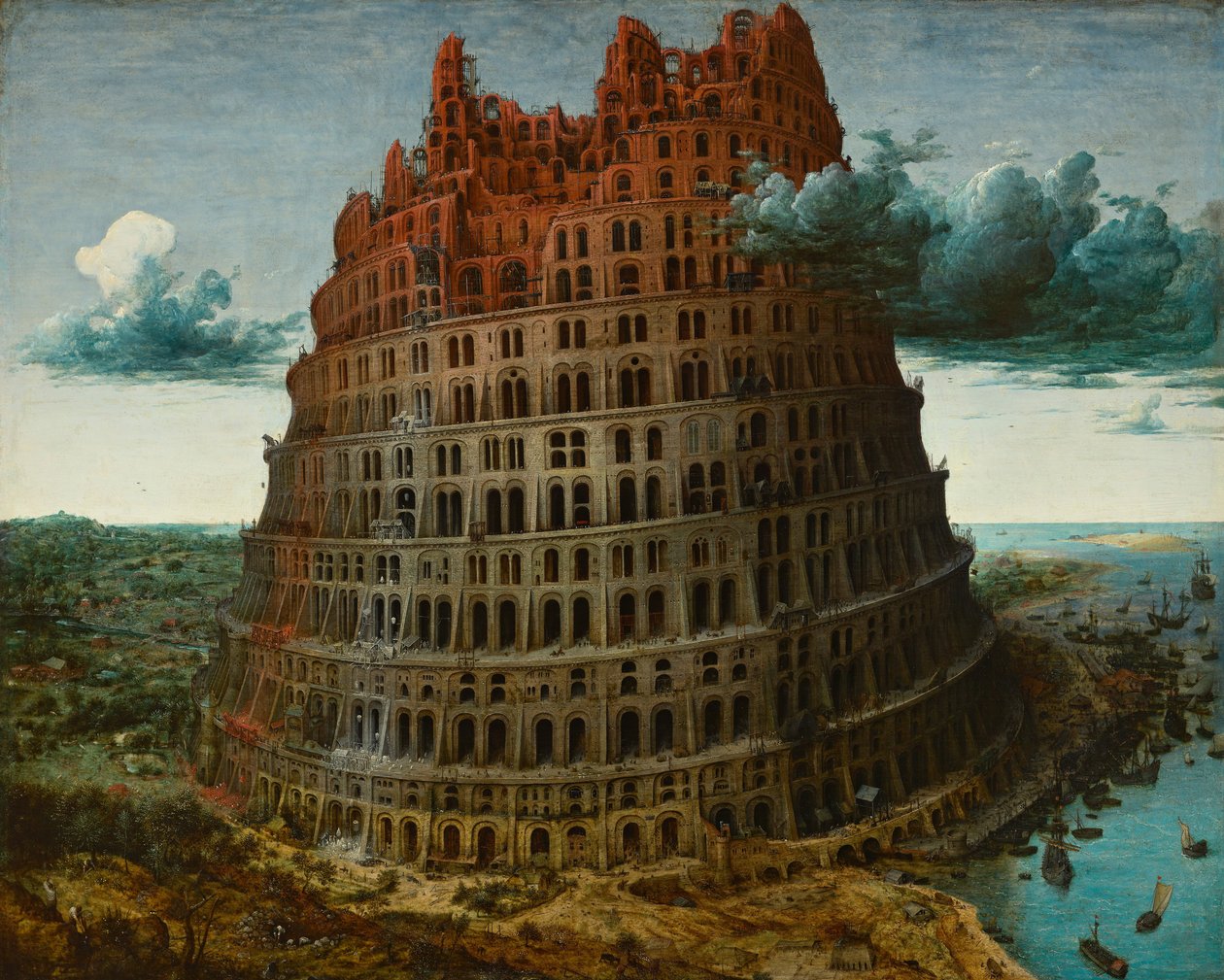 Wieża Babel, ok. 1930 r. 1565 autorstwa Bruegel