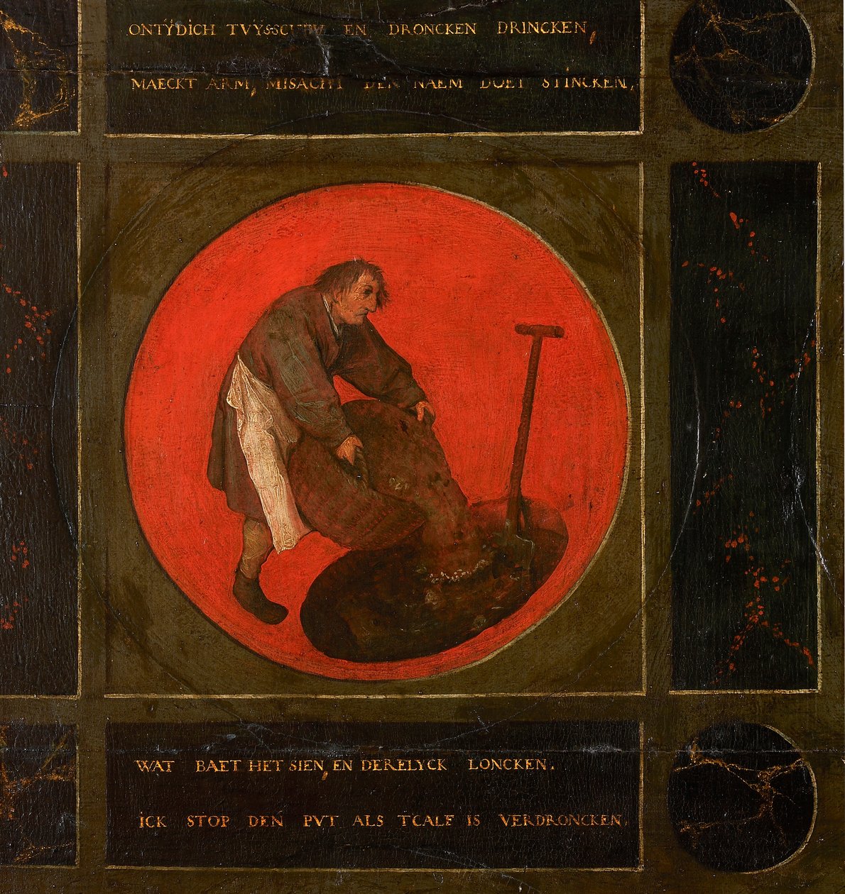 Dwanaście Przysłów, 1558. autorstwa Bruegel