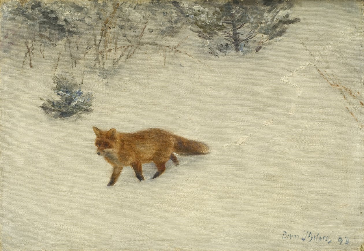 Lis, 1893 autorstwa Bruno Andreas Liljefors