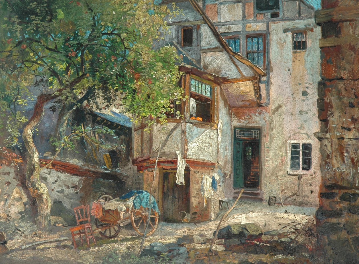 Zagroda kontynentalna, 1863 autorstwa Brutty Brutty