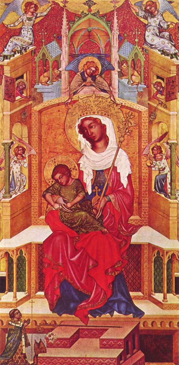 Kłodzko Madonna autorstwa Böhmischer Meister