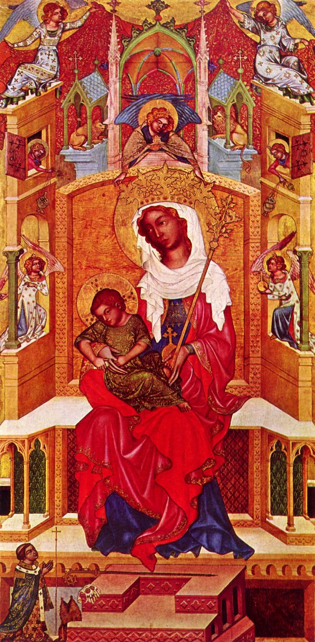 Kłodzko Madonna autorstwa Böhmischer Meister