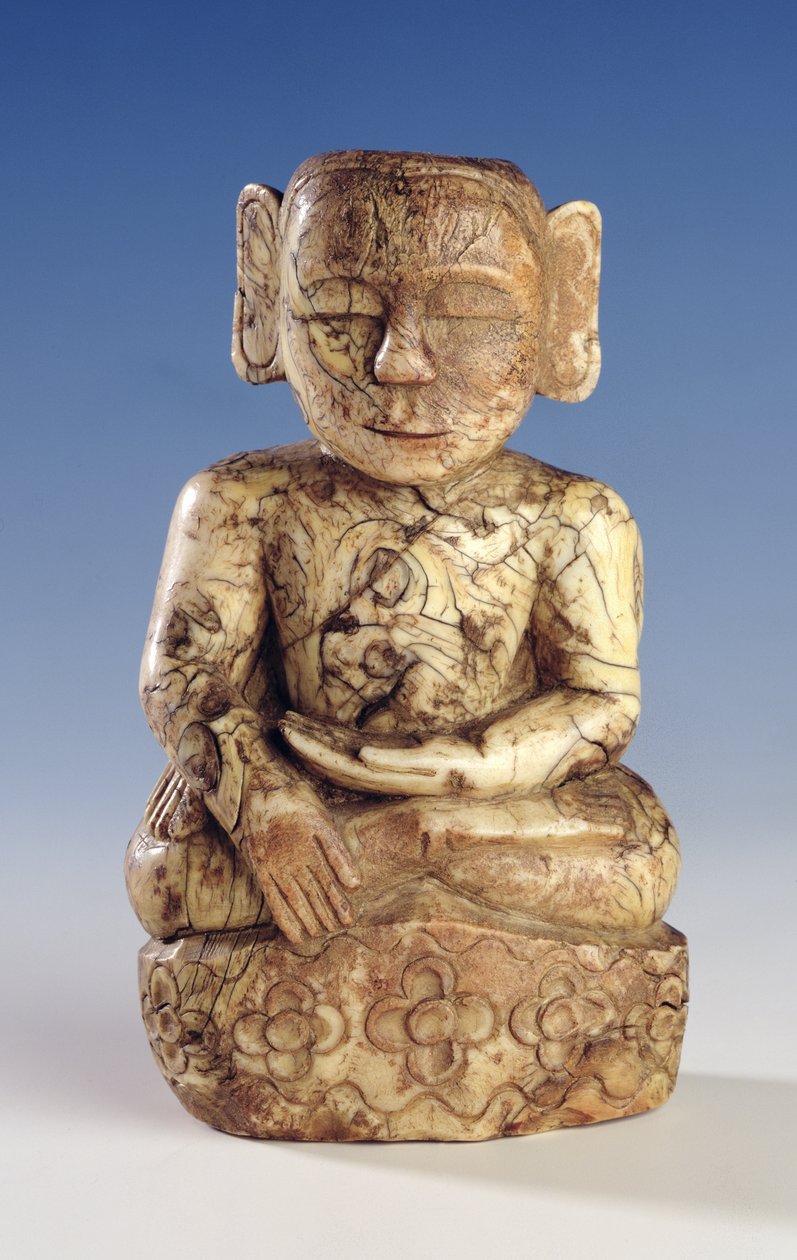 Siedzący Budda autorstwa Burmese School