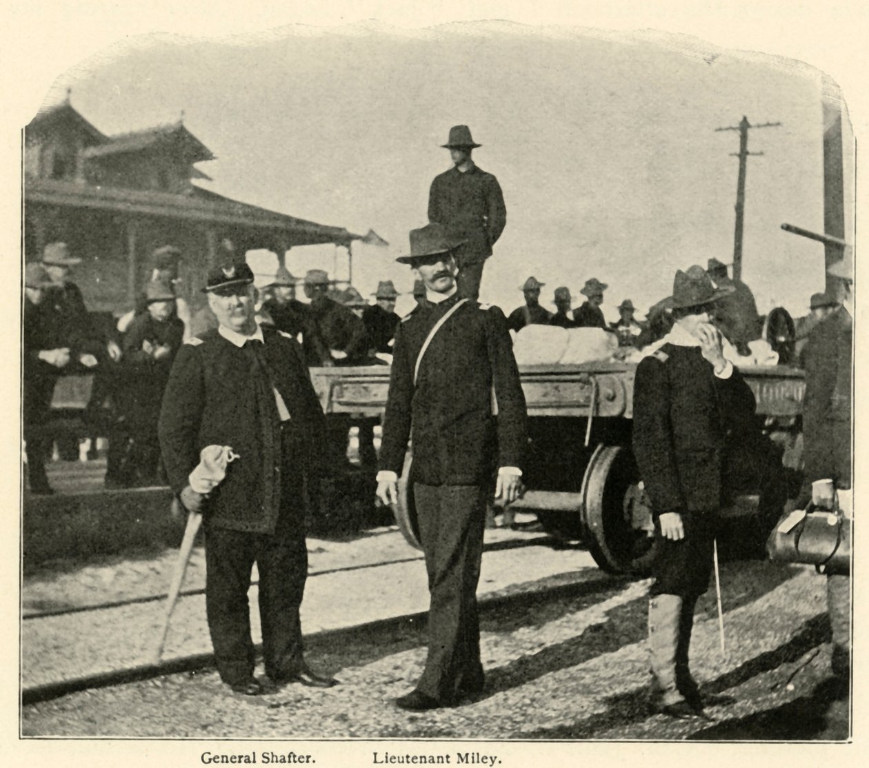 Przybycie do Port Tampa, wojna hiszpańsko-amerykańska, czerwiec 1898, 1899. autorstwa Burr McIntosh