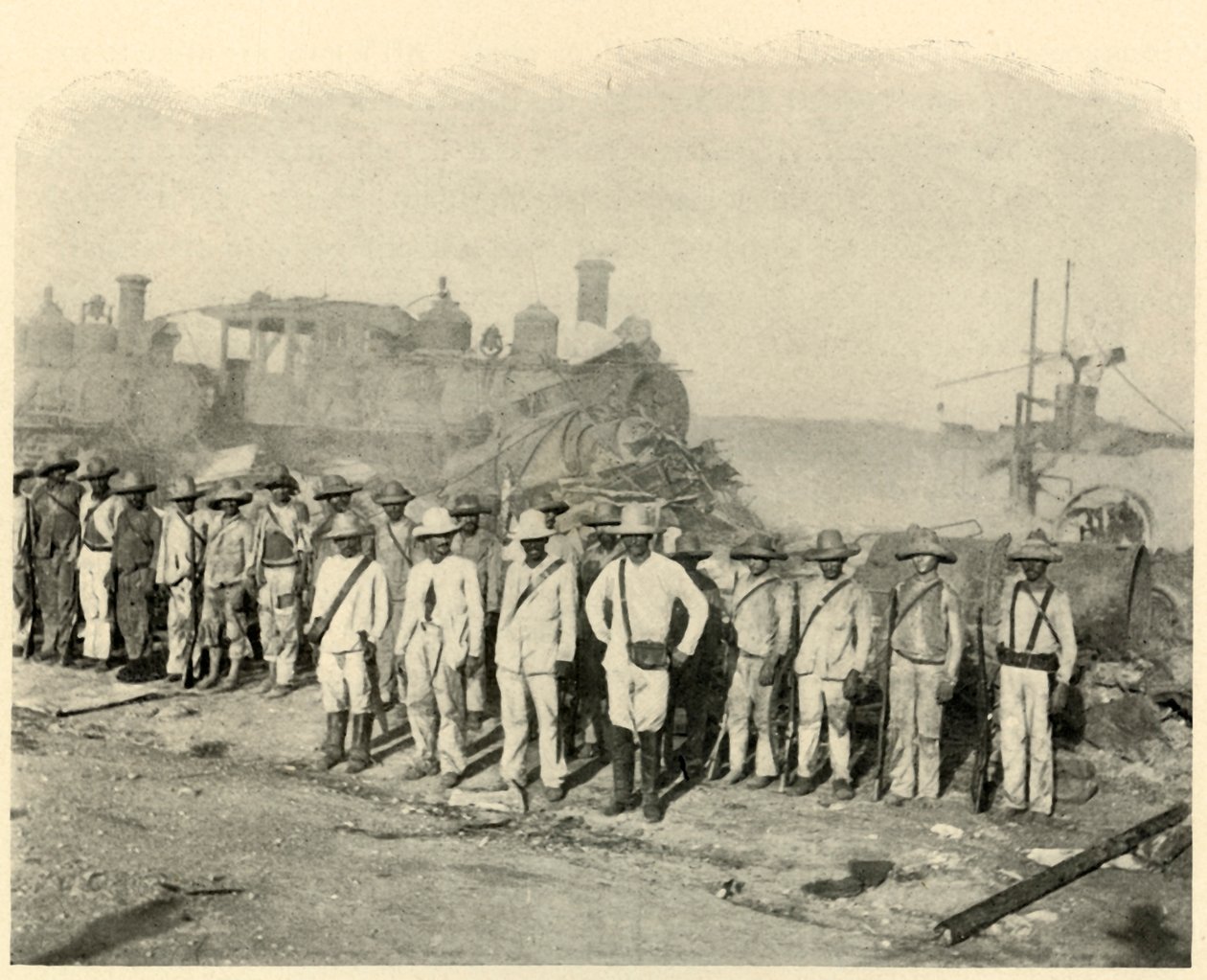 Kubańscy żołnierze ... 23 czerwca, wojna hiszpańsko-amerykańska, czerwiec 1898, 1899. autorstwa Burr McIntosh