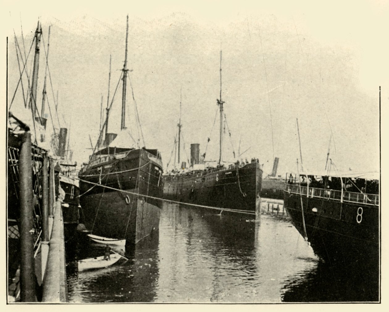Ostatni raz Kapronowie, ojciec i syn, Met, wojna hiszpańsko-amerykańska, czerwiec 1898, 1899. autorstwa Burr McIntosh