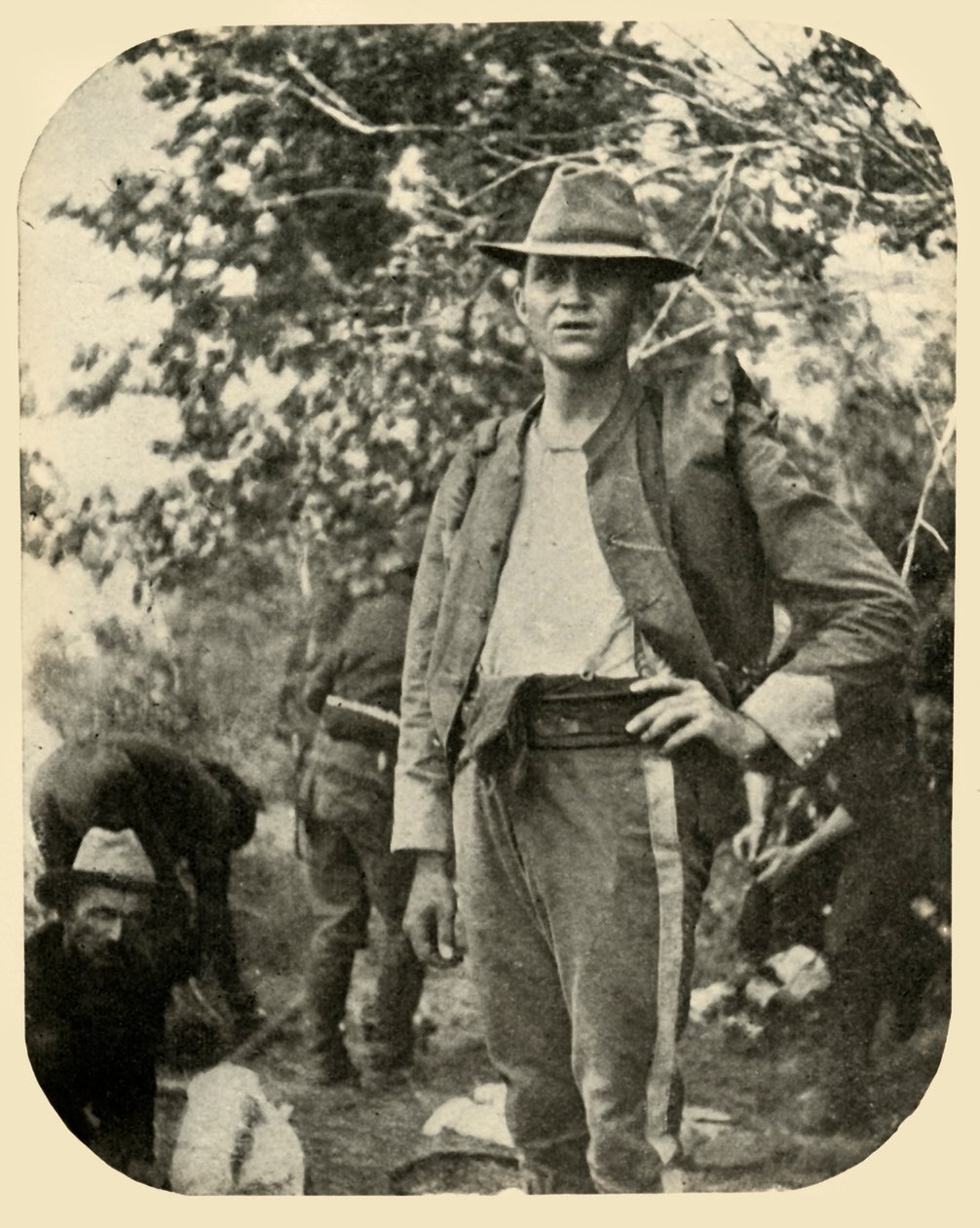 Porucznik Day, K Troop Rough Riders... Wojna hiszpańsko-amerykańska, czerwiec 1898, 1899. autorstwa Burr McIntosh