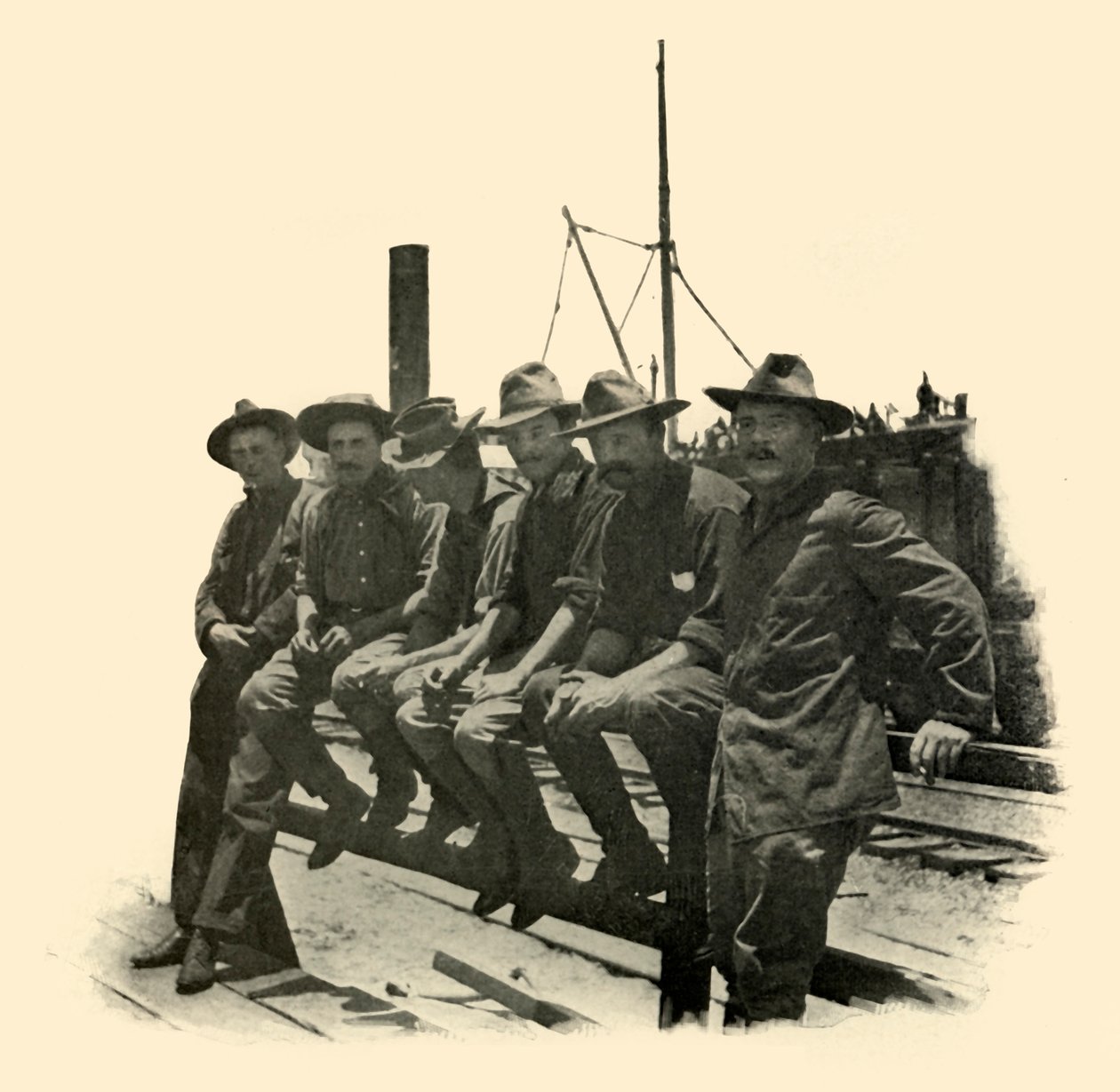 Rough Riders, wojna hiszpańsko-amerykańska, 12 czerwca 1898, 1899. autorstwa Burr McIntosh