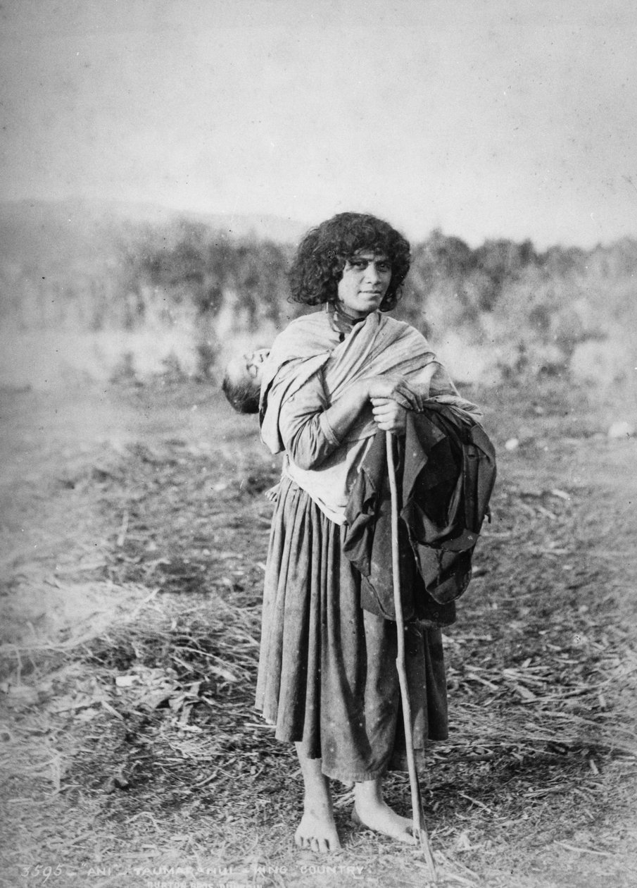 Ani - Taumaranui, Kraj Królów, 1885 autorstwa Burton Brothers Studio