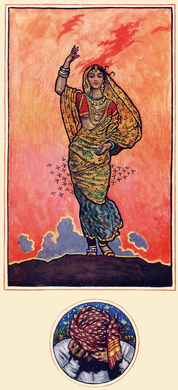 „Wspomnienie Mahometa Akrama” autorstwa Byam Shaw