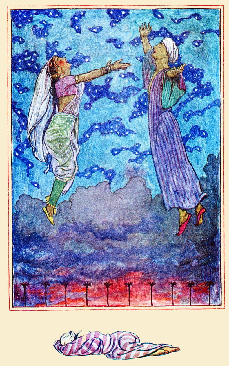„Trzy pieśni Zahir-UD-Din” autorstwa Byam Shaw