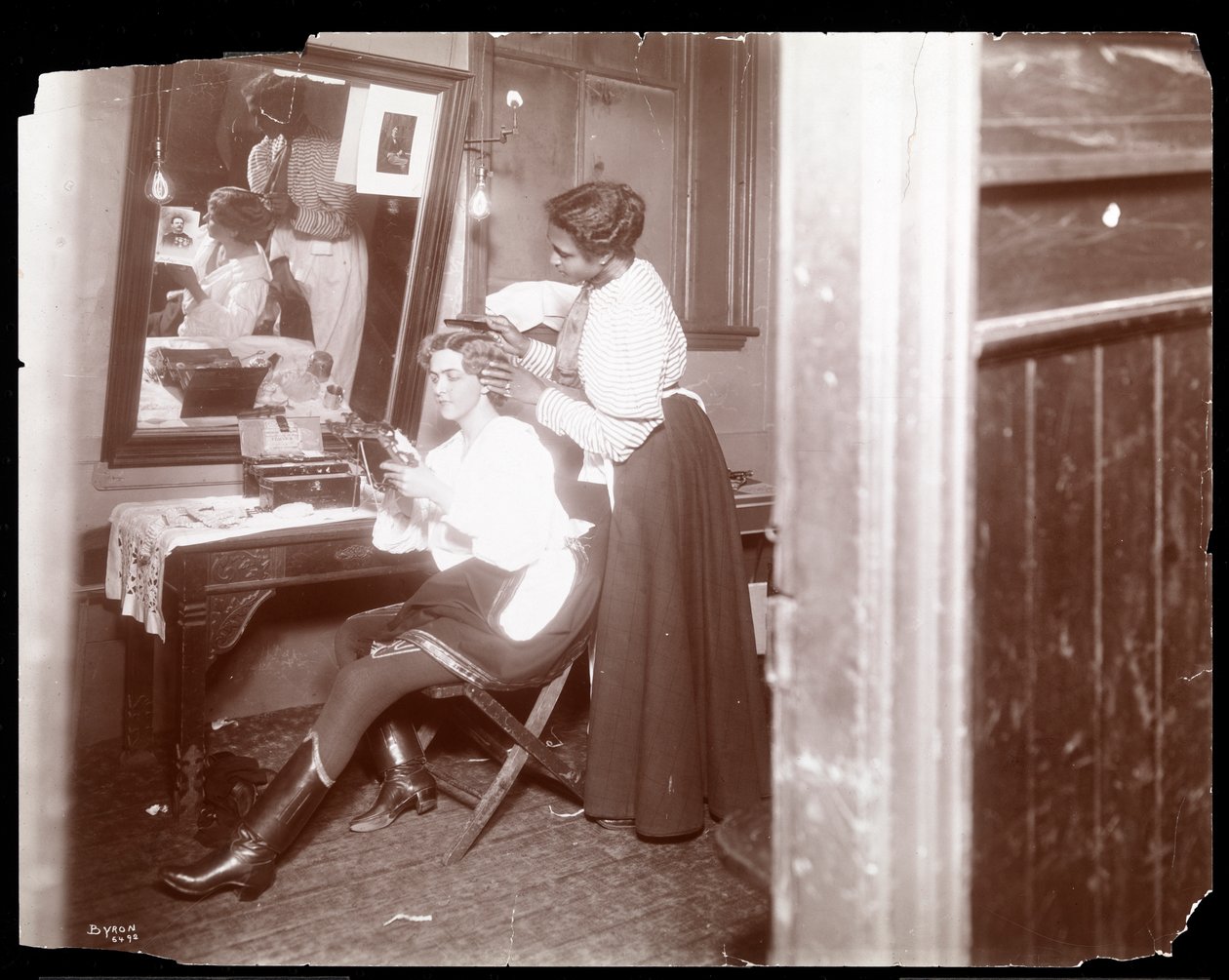 Alice Nielsen, ok. 1898 (odbitka żelatynowa) autorstwa Byron Company