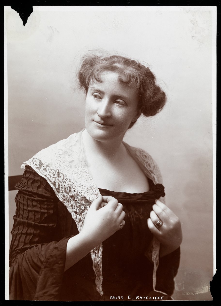 Cecilia Radcliffe (Pani Gilmore) (srebrny odcisk żelatynowy) autorstwa Byron Company