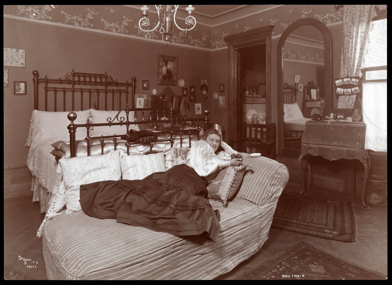 May Irwin, 1905 (srebrny odbitka żelatynowa) autorstwa Byron Company