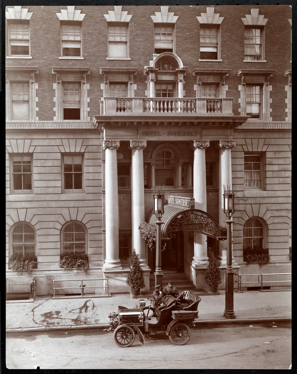 Hotel Somerset, 150 West 47th Street, Nowy Jork, 1904 (odbitka żelatynowa) autorstwa Byron Company