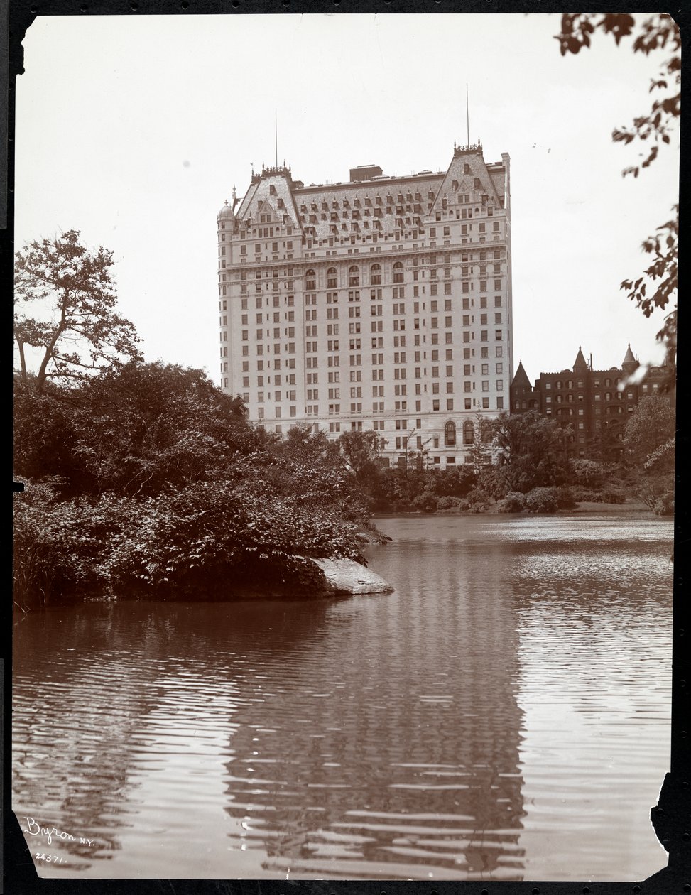 The Plaza Hotel, 5th Avenue i 59th Street, Nowy Jork, 1907 (srebrny odbitka żelatynowa) autorstwa Byron Company