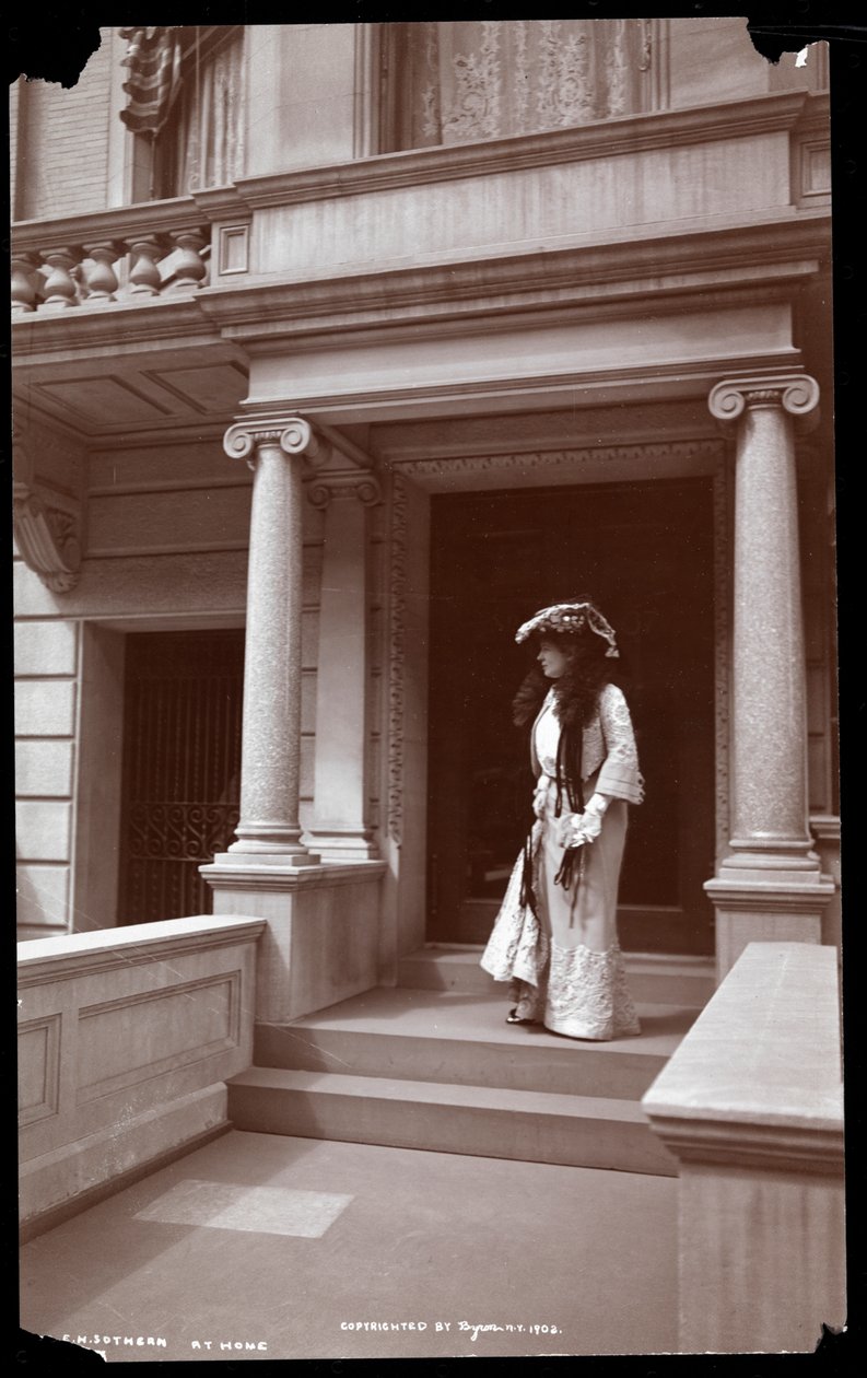 Virginia Harned (Pani E.H. Sothern, 1.) c.1902 (srebrny odcisk żelatynowy) autorstwa Byron Company