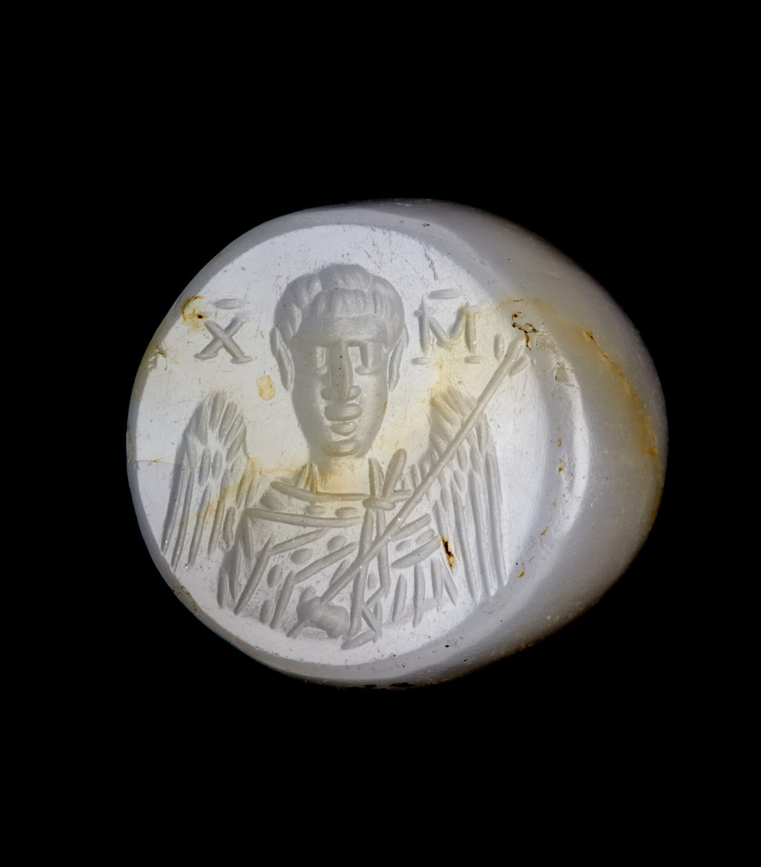 Popiersie Archanioła Michała (chalcedon) autorstwa Byzantine