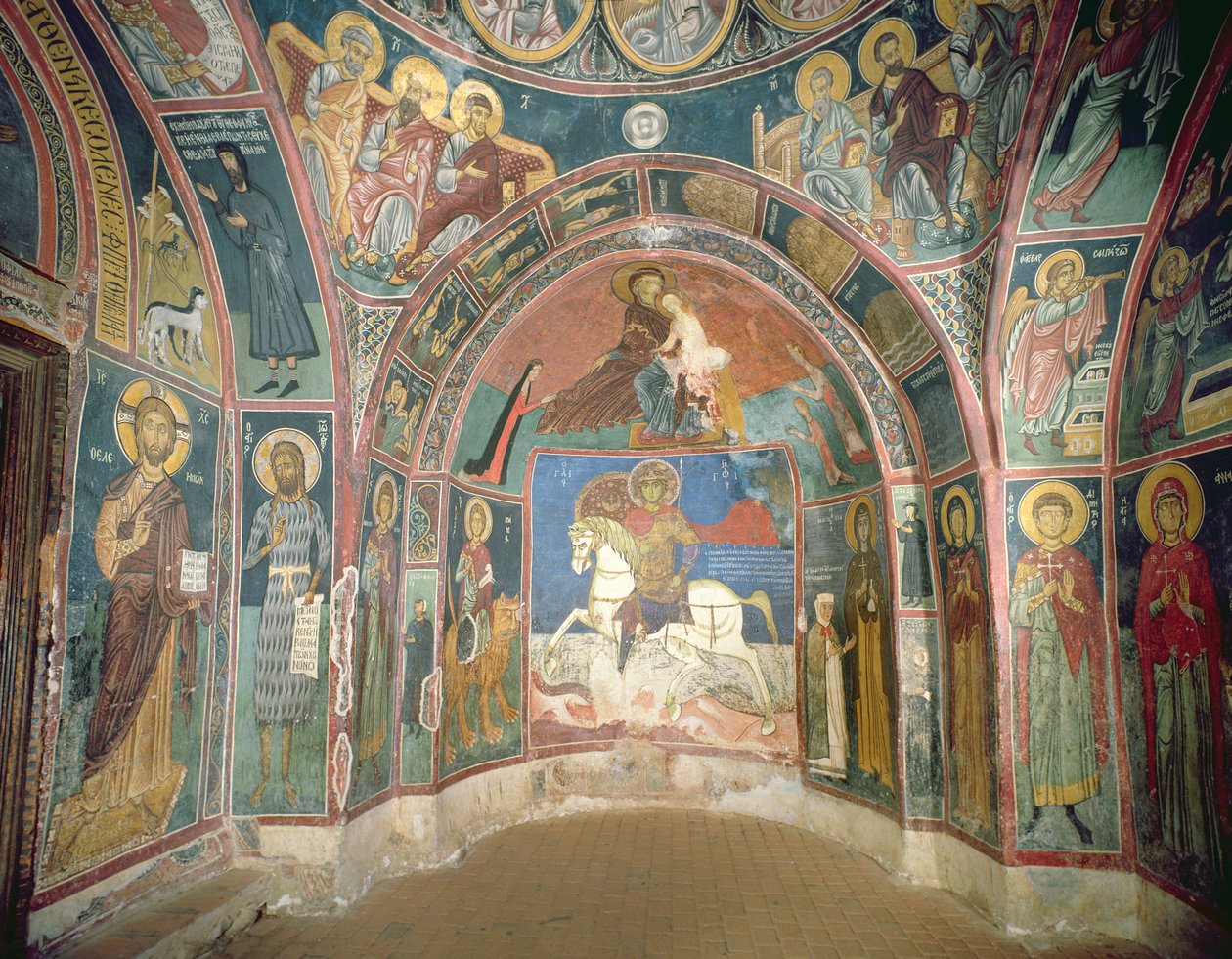 Widok na narteks, 1332-3 autorstwa Byzantine