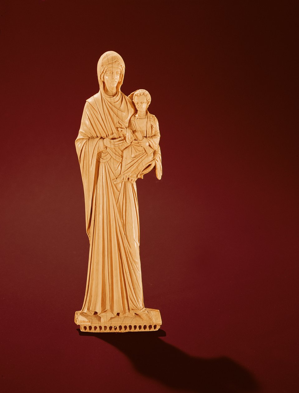 Dziewica z Dzieciątkiem autorstwa Byzantine