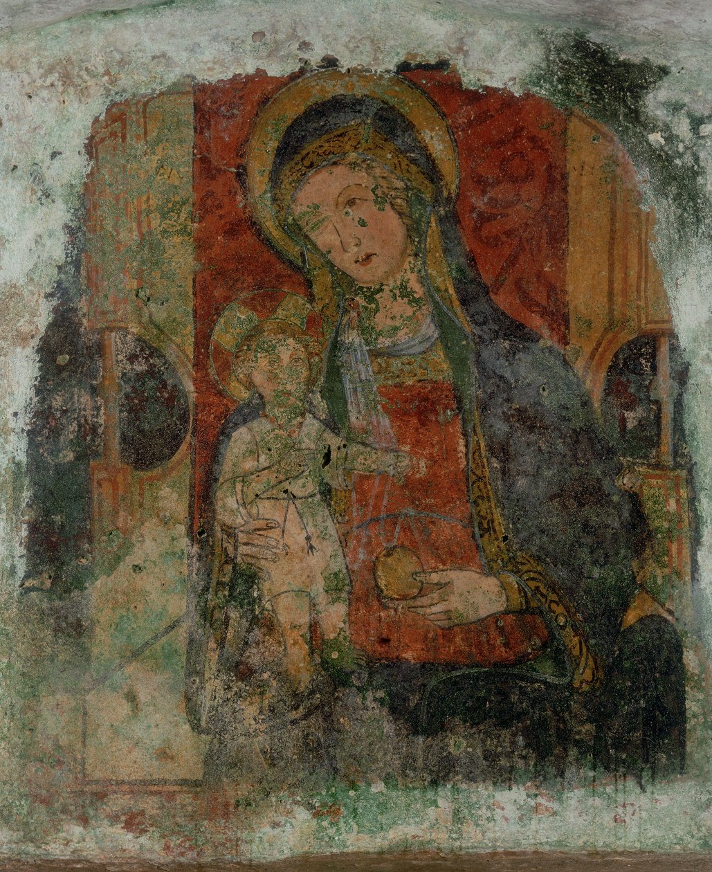 Madonna z Dzieciątkiem autorstwa Byzantine School