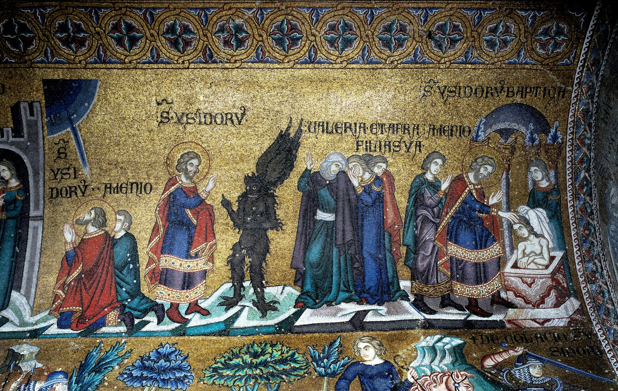 Architektura bizantyjska: życie św. Izydora z Chios autorstwa Byzantine
