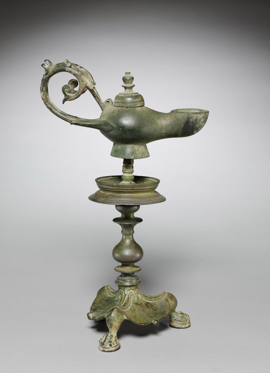 Lampa i stojak, 400s autorstwa Byzantine