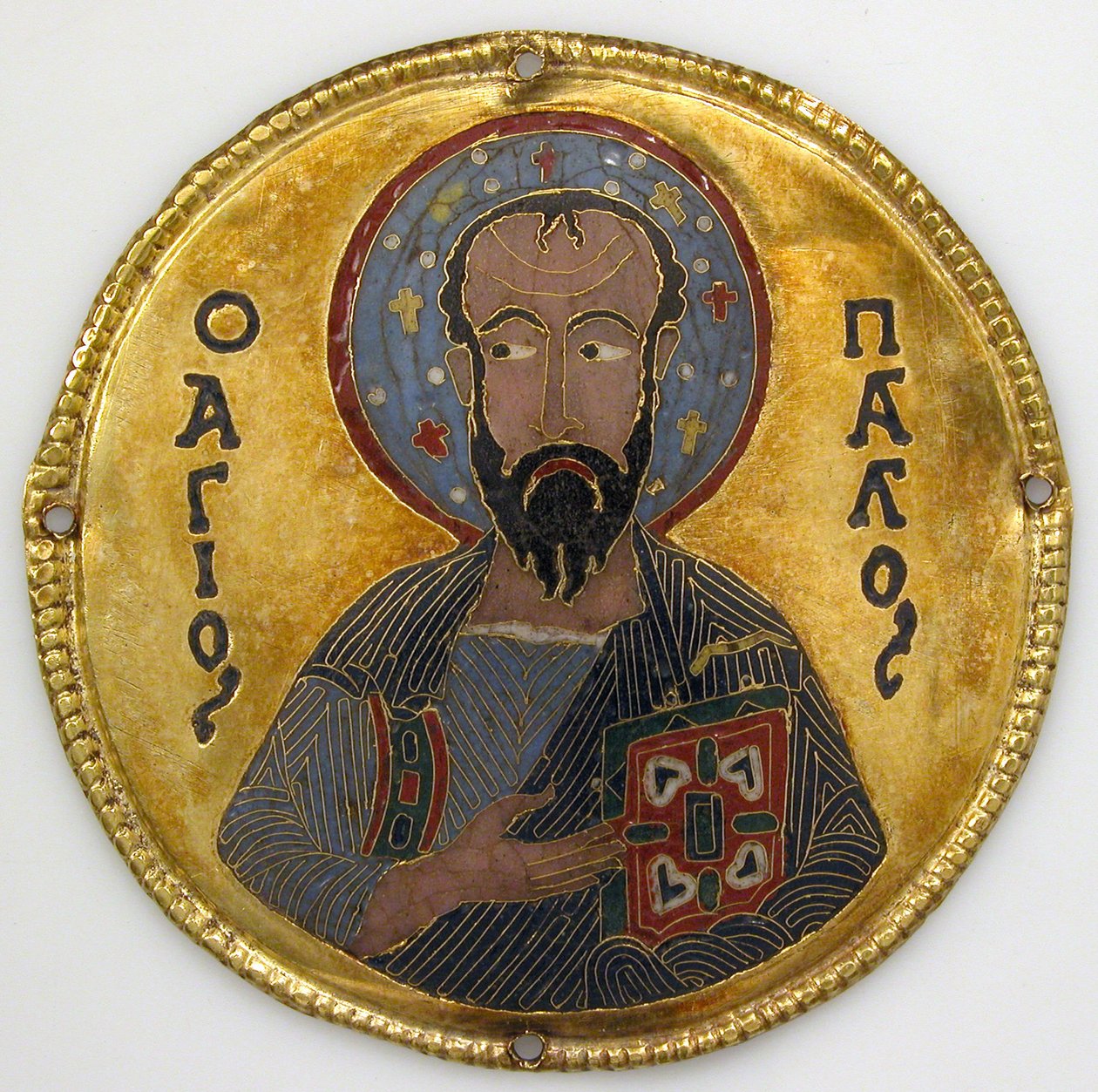 Medalion ze św. autorstwa Byzantine