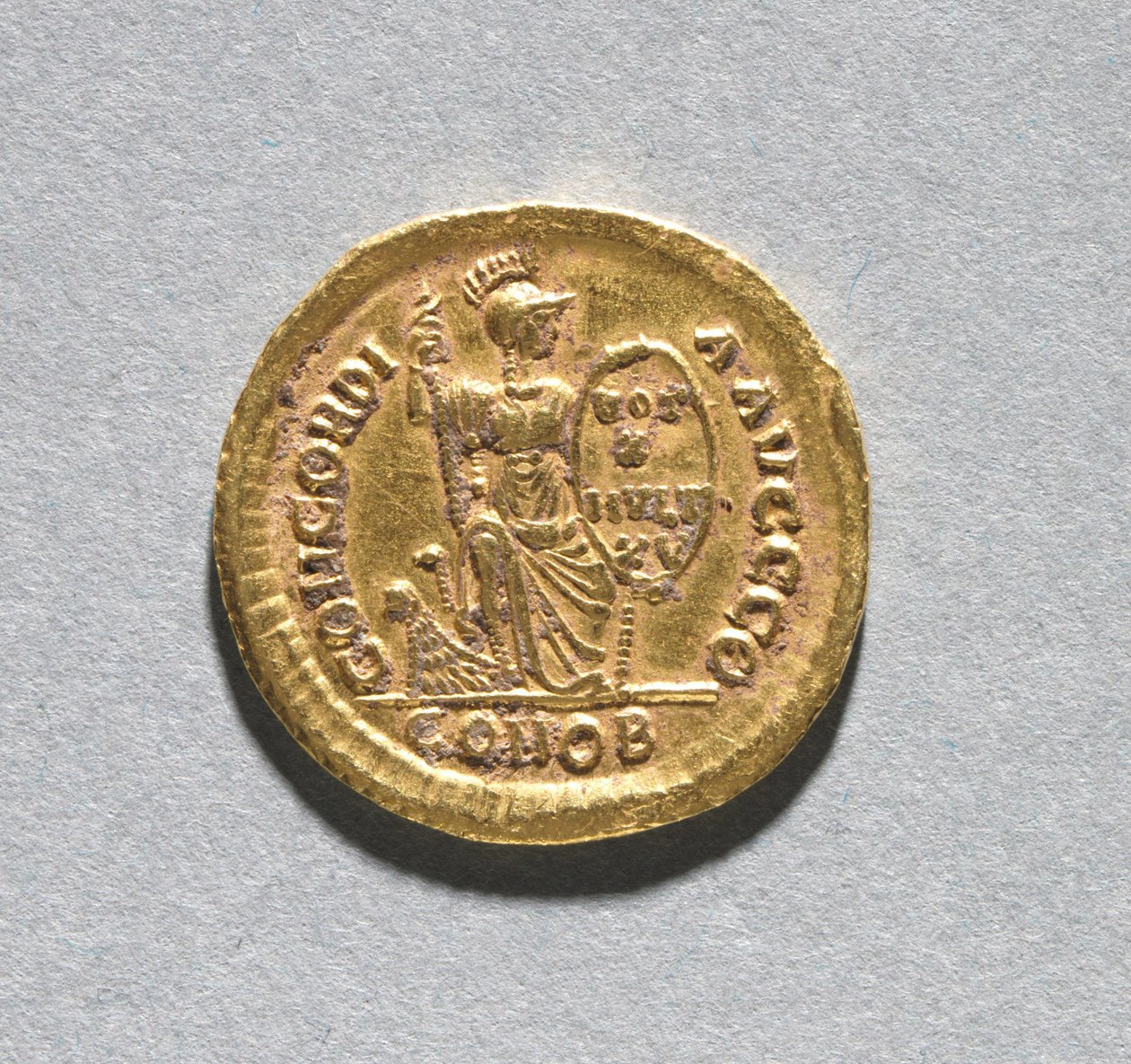 Solidus Teodozjusza I Wielkiego autorstwa Byzantine