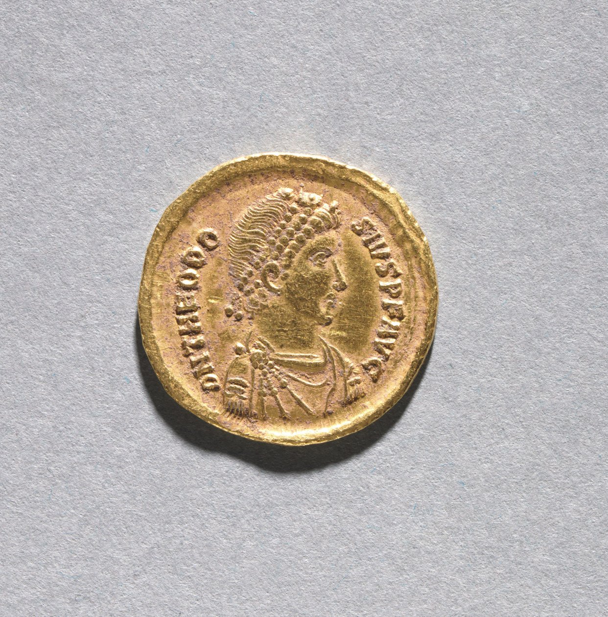 Solidus Teodozjusza I Wielkiego autorstwa Byzantine
